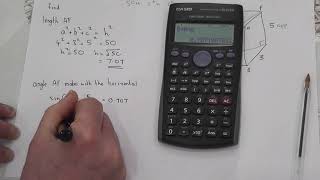 3d trigonometry in a cuboid | online learning | GCSE mathematics