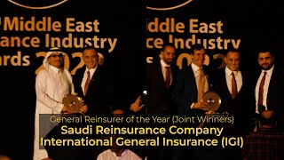 General Reinsurer of the Year - Saudi Re & International General Insurance