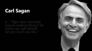 Carl Sagan   Tarihe Damga Vuran 10 Sözü