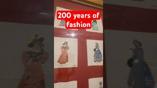 Art gallery~200 years of fashion~ seen at St. John Art Center~ St John New Brunswick Canada