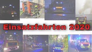 Jahresrückblick 2020 Einsatzfahrten der Feuerwehr Suhl