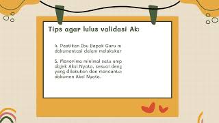 Tips Aksi Nyata Pada Platform Merdeka Mengajar (PMM) Lulus Validasi