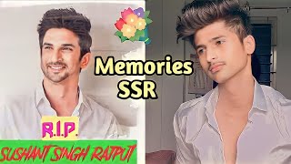 Memoriesing Sushant sing Rajput  ❤️💐 | Rajat pawar | Love you SSR ❣️