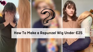 How To Make a Rapunzel Wig Under €25