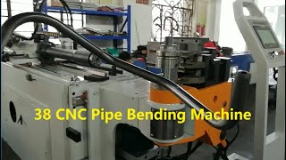 38 CNC Pipe Bending Machine Automatic S S Tube Bending Machine for Bike China