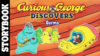 Curious George Discovers Germs  | Animated Children's Read Aloud Books 📘🌟