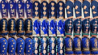 💙blue colour blouse designs 2024/blouse designs new model/sleeve design/baju ki design/blouse design