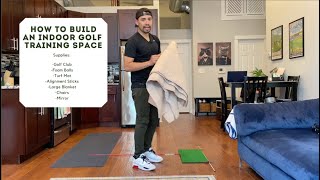 How To Build An Indoor Golf Training Space