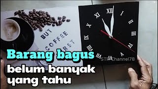 Jam dinding hias modern cocok untuk rumah minimalis