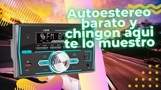 Autoestereo 2 din super economico, parece pioneer pero sencillo 🤣🤭