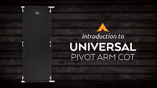 Introduction to the Universal Camp Cot with Pivot Arm