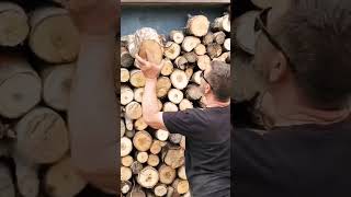 Wood Stacking Satisfaction