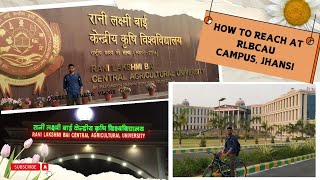 How to reach RLBCAU from jhansi railway station #rlbcau #jhansi #campusvlog #agrihindustan