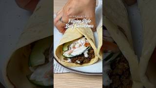 Filipino Style Beef Shawarma #shawarama #beefshawarma