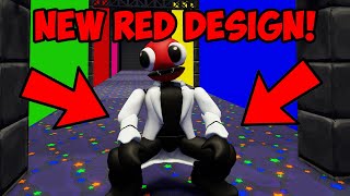 RED RAINBOW FRIENDS NEW MORPH DESIGN! ❤️👑