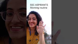 A day in life of SSC Aspirant|My daily morning routine|SSC aspirants vlog#ssc#chsl#cgl#short#sscchsl