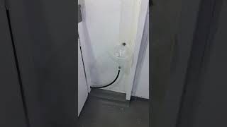 Shed Toilet Easy Garage Workshop solution funnel hose to drain urinal outdoor washroom