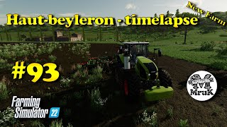 Farming Symulator 22 - Haut-Beyleron #93 New Farm Timelapse Gameplay Xbox Series X