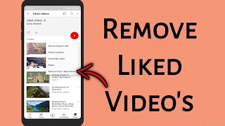 How To Remove Liked YouTube Video List On Android Phone