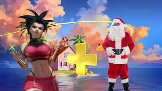 Dragon Ball character's in Santa Claus costume 🎅 ll