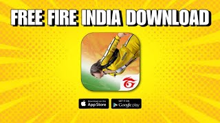 FREE FIRE INDIA DOWNLOAD | HOW TO DOWNLOAD FREE FIRE INDIA