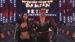 WWE 2K22 - Entrée Équipe Mixte 5° - The Inquisitors - Storm Shadow et Jennifer