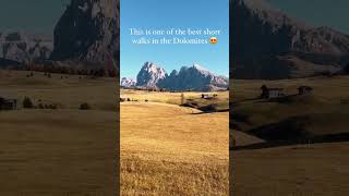 Alpe di Siusi, Dolomites, Italy