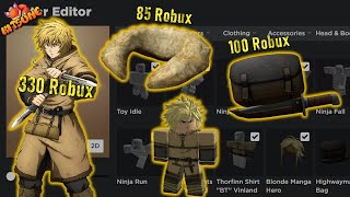 ROBLOX AVATAR: Thorfinn(Vinland Saga) | How to make it