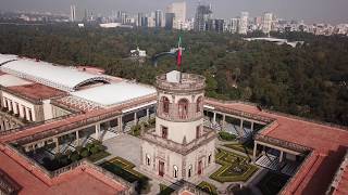 Castillo Chapultepec - BEST VIDEO - Drone Fly Over - 4K