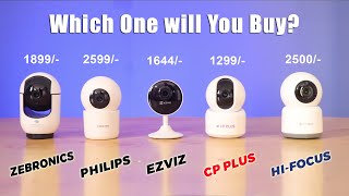 Top 5 Best Wireless WiFi Security Cameras 2024 | 5 Best Indoor WiFi CCTV Cameras for Home in India