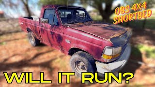 1994 OBS Ford F150 4x4 ~REVIVAL~ PART 1 #ford #automobile #project #4x4