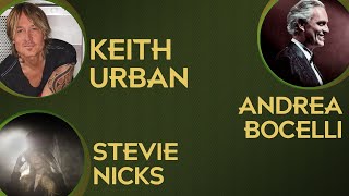 Upcoming Concerts at Yaamava' Theater: Andrea Bocelli, Stevie Nicks & Keith Urban!