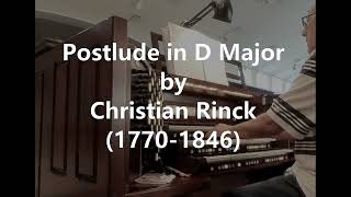 Postlude by Christian Rinck