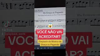 😱 De Graça ou Pagando [Grelo] | Playback com Partitura em PDF