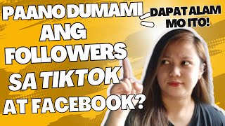 SEKRETO PAANO DUMAMI ANG FOLLOWERS AT LIKES? NO TO FOLLOW 2 FOLLOW!❌ | SARAH JANE SEMIC