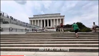 Tòa Nhà Tưởng niệm Tổng Thống Abraham Lincoln _ Thủ phủ Washington DC#travel#dulịchmỹ