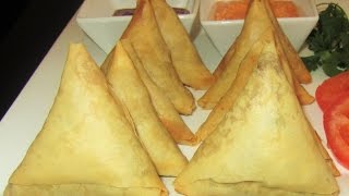 Meat Samosa Recipe  In English