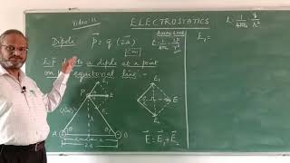 Dipole in Electric Field at Equitorial  Line