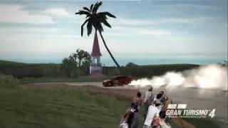 Gran Turismo 4 - Tahiti Maze Rally / Mitsubishi Lancer VI Rally Spec '99 / Replay