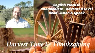 What is Thanksgiving/Harvest Home Festival? English Lesson