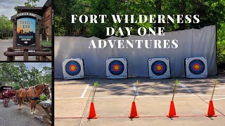 Disney's Fort Wilderness Campground- Day 1 The Adventure Begins|Trails End