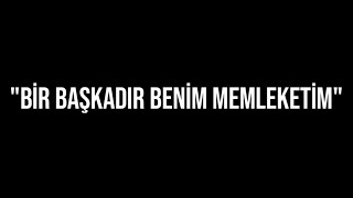 GELECEK İÇİN ÇAL - BİR BAŞKADIR BENİM MEMLEKETİM