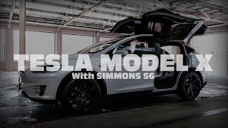 Simmons S6 Matte Black NCT - TESLA MODEL X - Car of the week