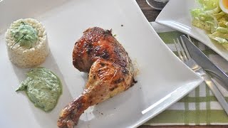 Schnittlauch-Pouletschenkel - http://www.jeannettekocht.ch