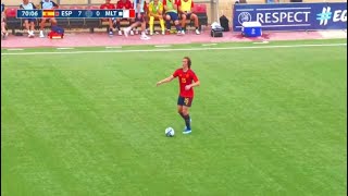 Joan Martínez vs Malta U17 (25/10/2023)