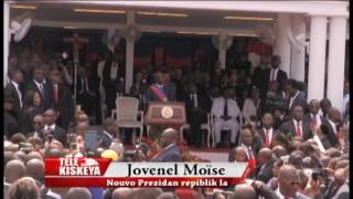 Extrait du discours de @moisejovenel à l'occasion de son investiture à la Présidence