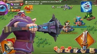 WOODYQ8 CRUNCHING YOUR TROOPS! - HAPPY NEW YEAR FAMILY! - Lords Mobile