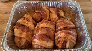 Delicious Bacon Wrapped Chicken Breast recipe | Traeger pellet grill