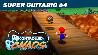 Strumming through Super Mario 64 like it's Guitar Hero