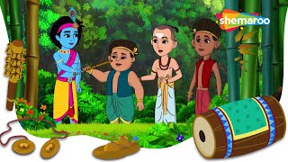 Krishna Ki Kahaniya | Kanha Vrindavan | Krishna Story - 02 | Dev Vrikshon Ki Mukti | Punjabi Stories